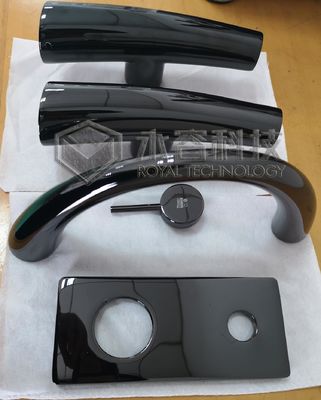 RTAS1612-PVD Matte Black,PVD Jet Black Coating Machine, Κεραμίνες από χαλκό Μαύρες επικάλυψεις, Κεραμίδα από ανοξείδωτο χάλυβα, ABS ντους