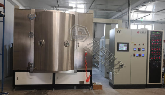 RTAC1800-Μεταλλικό μαλακό σωλήνα PVD Coater, PVD Vacuum Arc Plating Machine για υγειονομικά είδη / βρύσες Χρυσή επικάλυψη