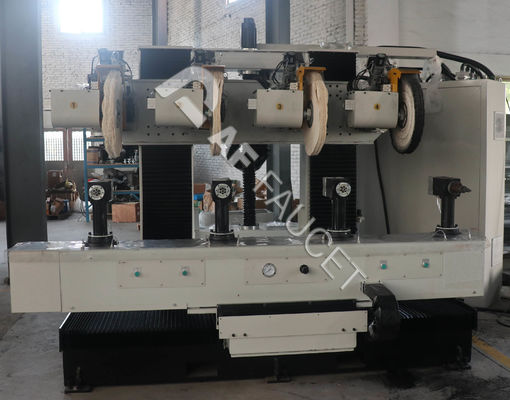 4400 X 3400 X 2800MM Μηχανή γυάλωσης CNC Αυτοματοποιημένη μηχανή γυάλωσης μετάλλων για χειριστήρια μετάλλων