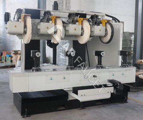 4400 X 3400 X 2800MM Μηχανή γυάλωσης CNC Αυτοματοποιημένη μηχανή γυάλωσης μετάλλων για χειριστήρια μετάλλων